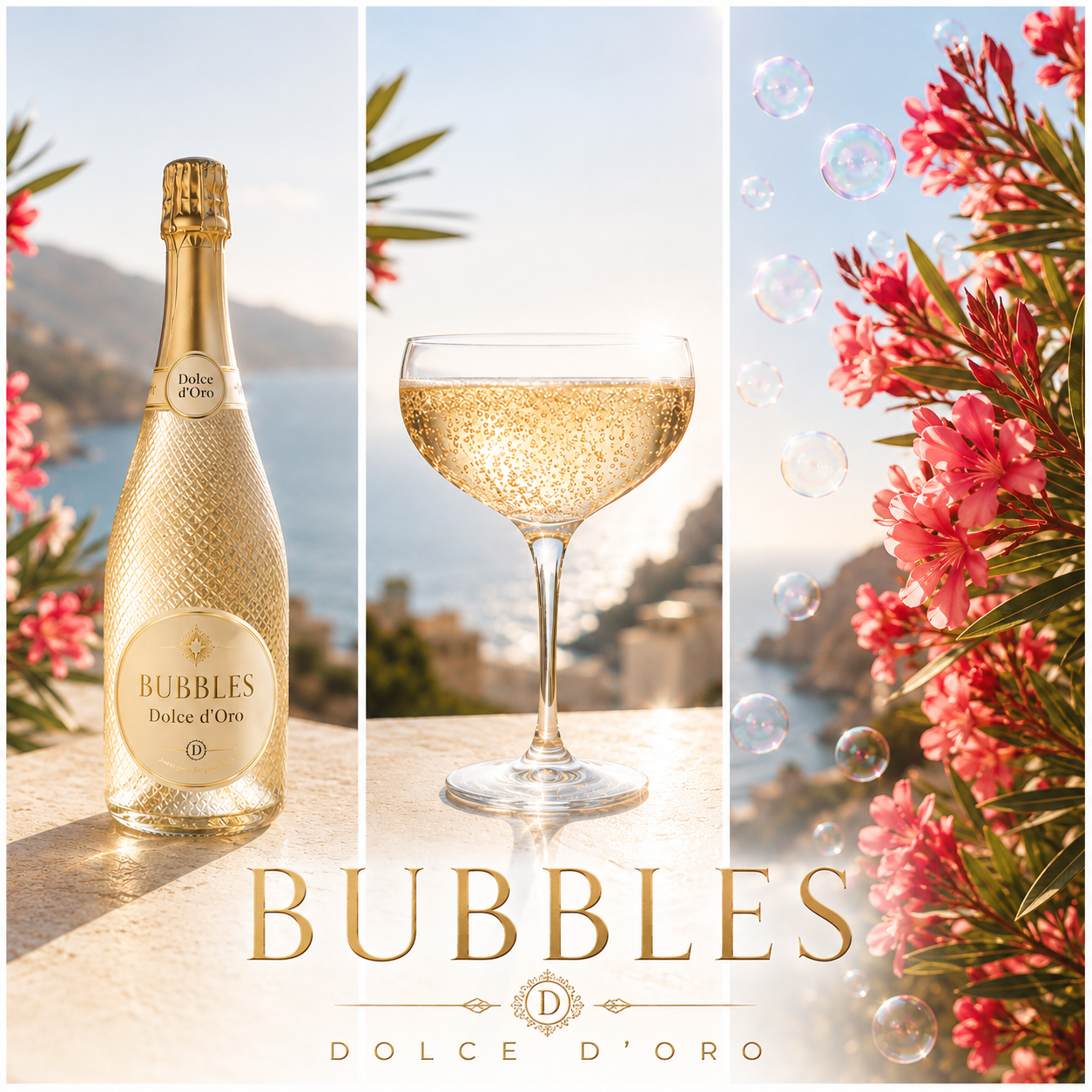 Bubbles cover artwork by Dolce d’Oro